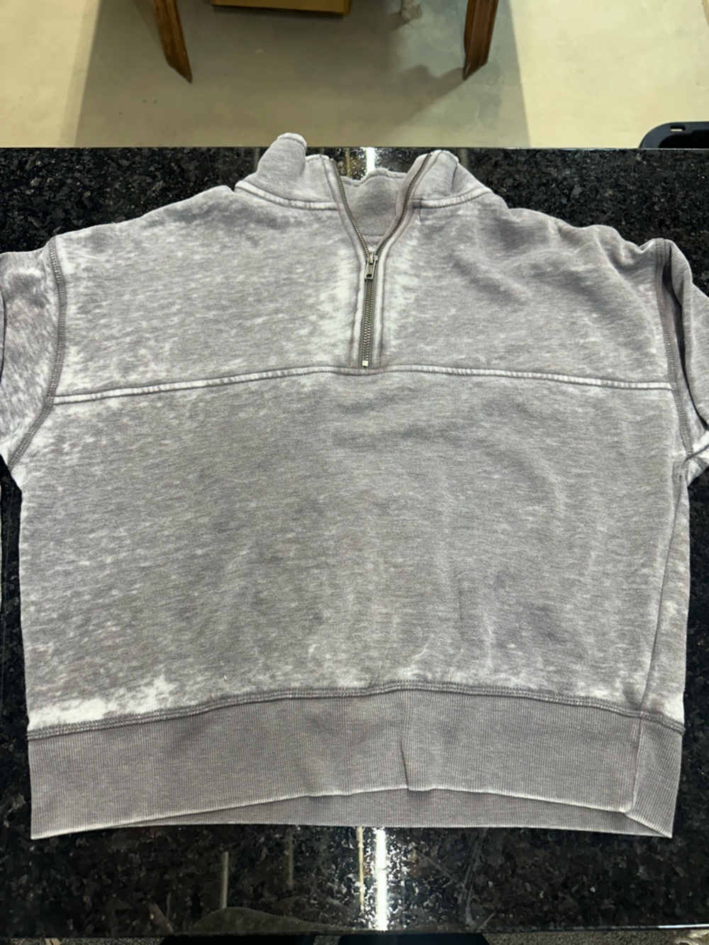 SO Cozy Fleece Half-Zip in Light Gray